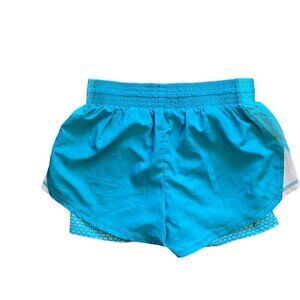 Champion C9 Women’s Teal/Aqua Size M Shorts Lined Stretch Athletic Running